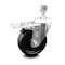 Service Caster 4 Inch Phenolic Swivel 12mm Threaded Stem Caster with Total Lock Brake SCC SCC-TSTTL20S414-PHS-M1215 - alternate 1